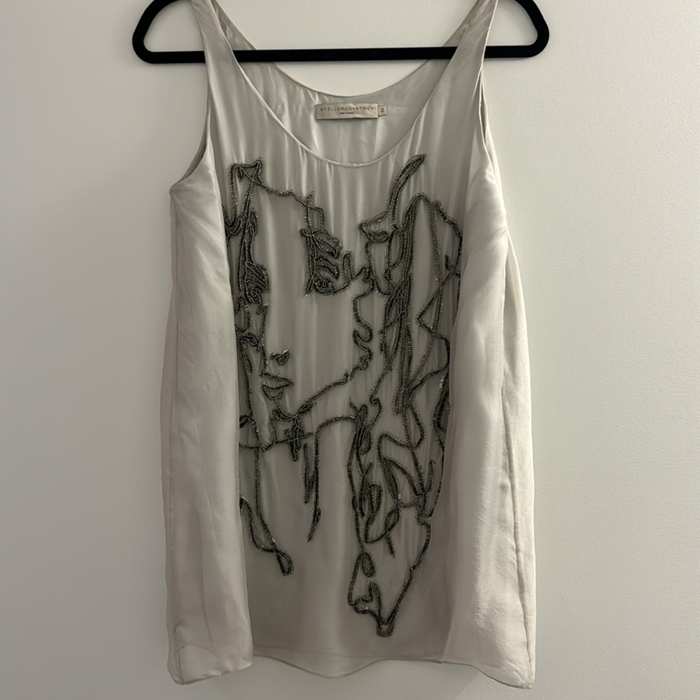 Stella McCartney Embroidered Runway Mini Dress